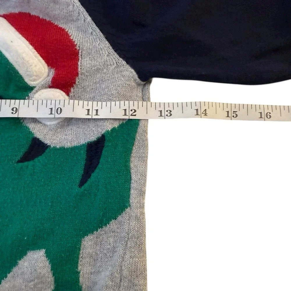 The‎ Children's Place Merry Rex-Mas Christmas Sweater 5T Dinosaur Holiday Party